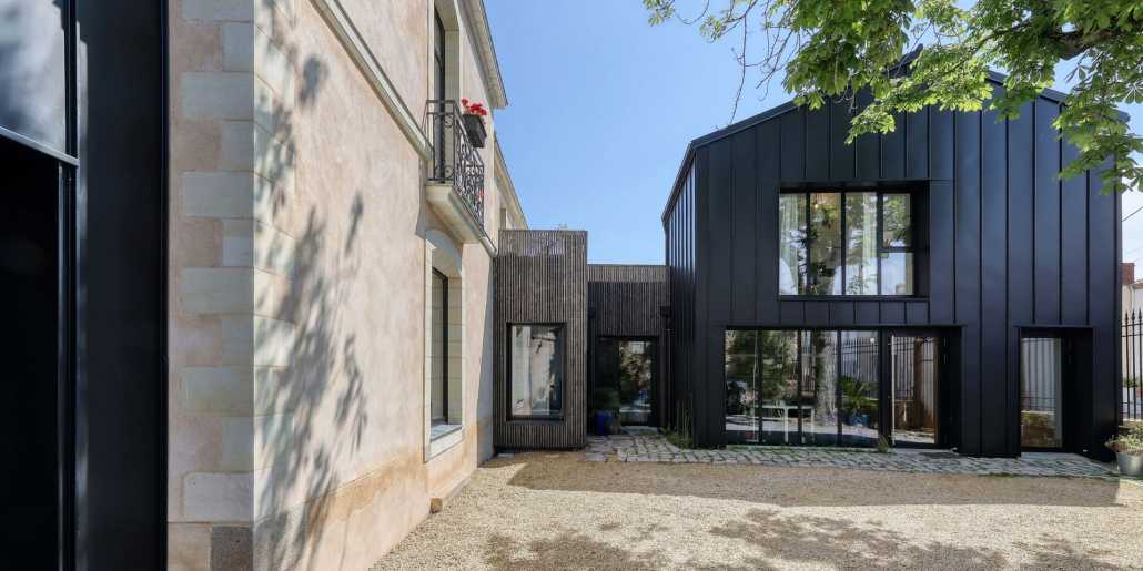 Maison contemporaine esprit loft réalisée par un architecte à Lyon