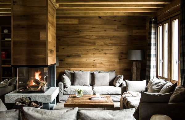 Interior renovation and extension of a chalet