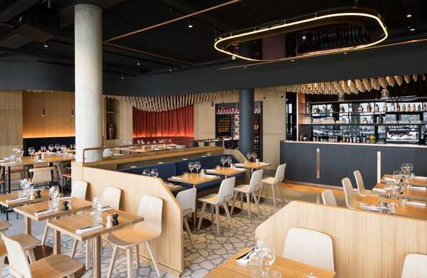 Aménagement restaurant bistronomique par un architecte d'intérieur à Lyon