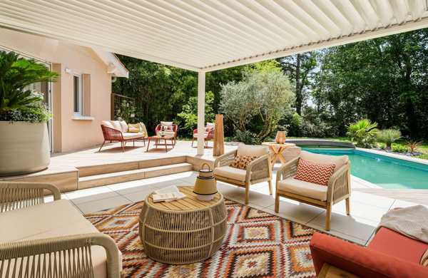 Landscaping of a family villa in Irigny