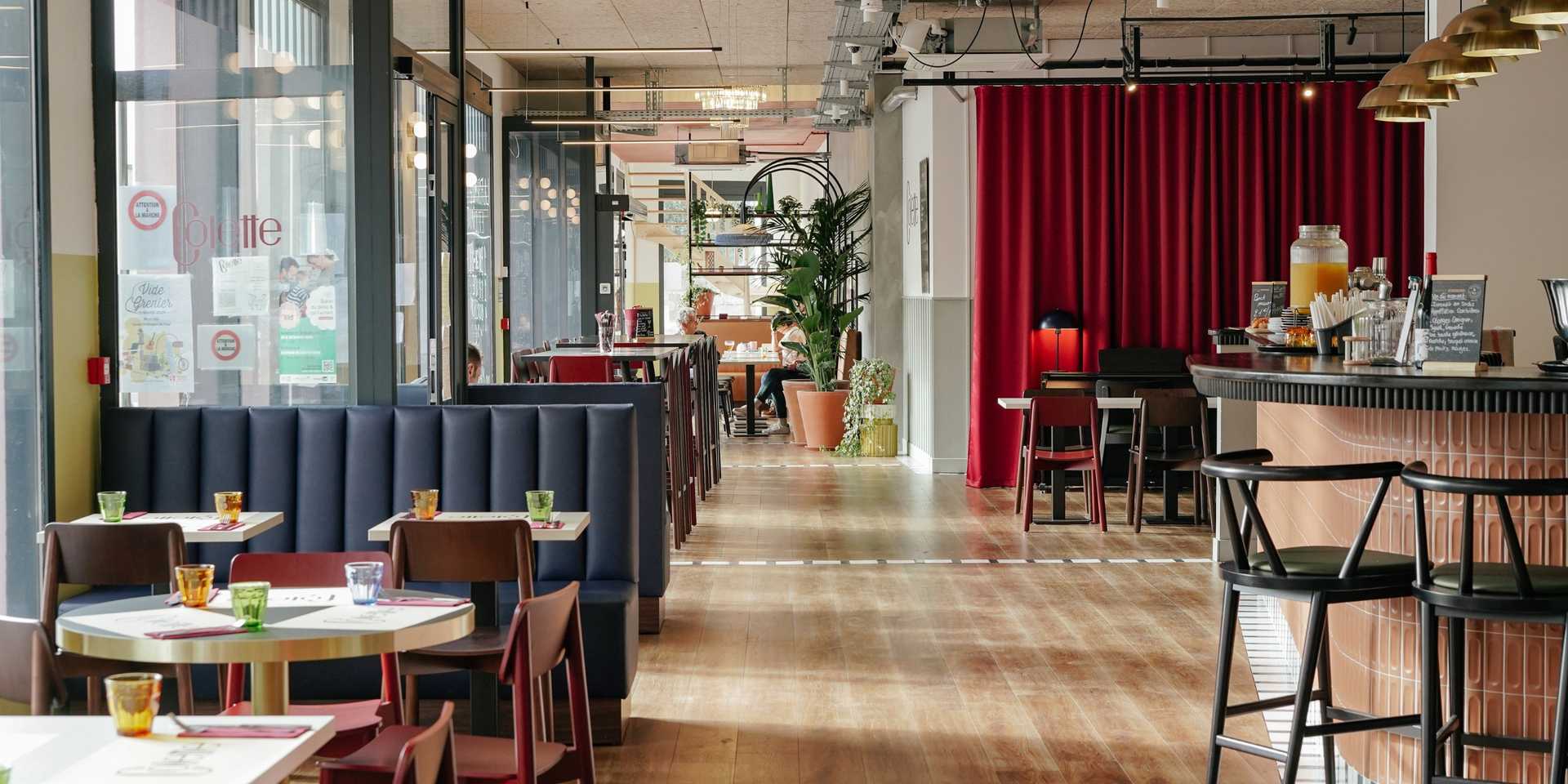Restaurant à Lyon aménagé par un architecte