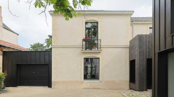 Extension of a town house made by an architect in Lyon