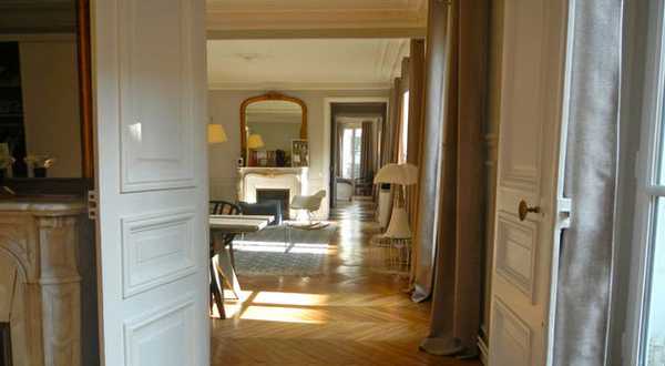 Rénovation d'un appartement hausmmanien par un architecte et un décorateur d'intérieur à Lyon