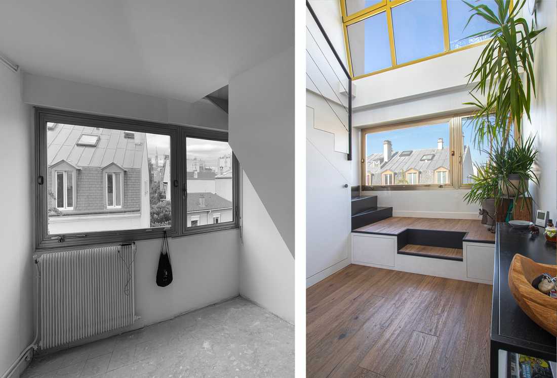 Avant-Après : Rénovation d'un duplex par un architecte d'intérieur à Lyon