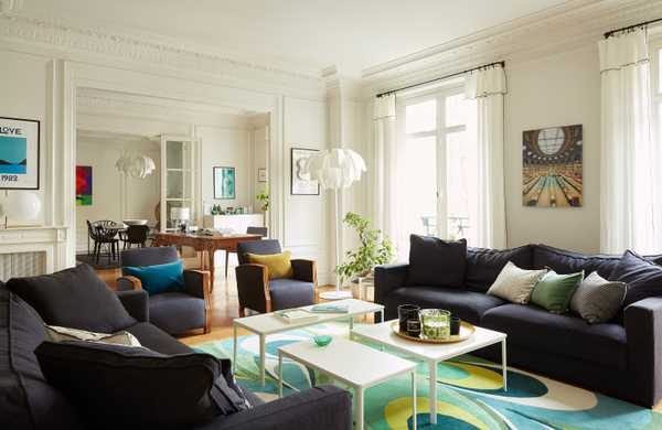 Réorganisation d’un appartement familial de 220m² par un architecte d'intérieur à Lyon