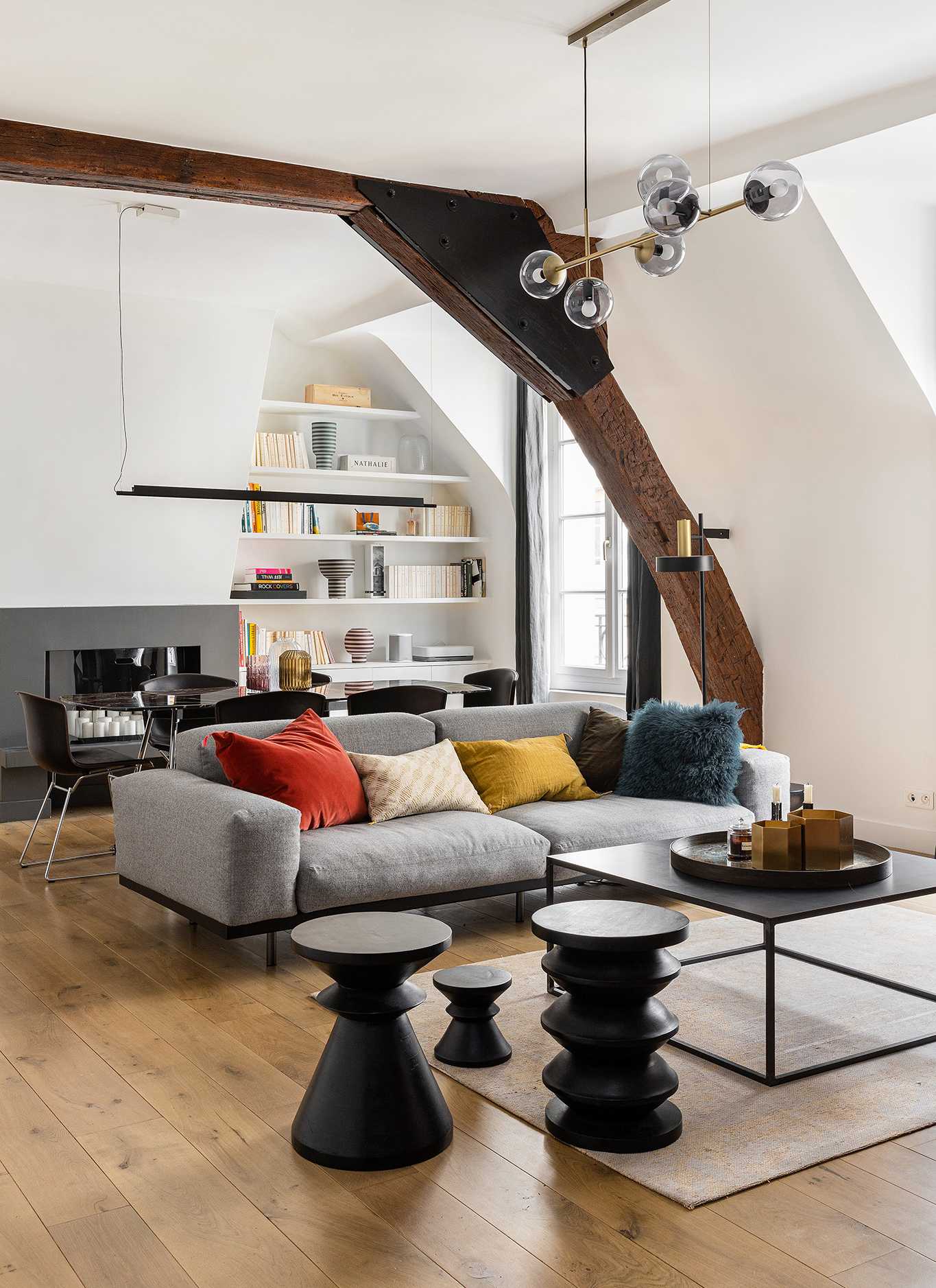 Rénovation d'un appartement canut à Lyon par un architecte d'intérieur