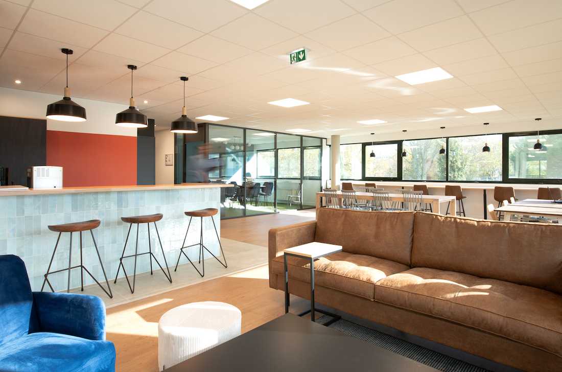 Architecture tertiaire : aménagement intérieur des locaux de votre entreprise dans le Rhône