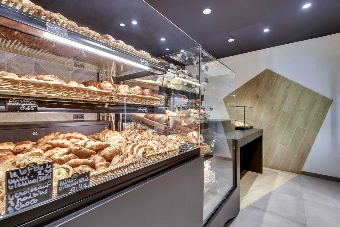 Rénovation d'une boulangerie haut de gamme dans le Rhône